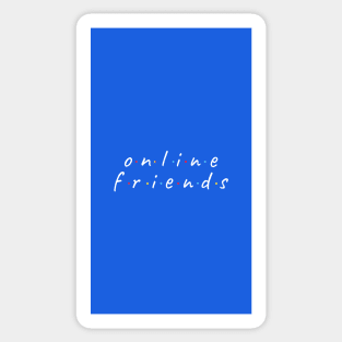 Online Friends Sticker